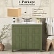 preview thumbnail 135 of 161, GDFStudio - Elysia Wood Bathroom Vanity with Ceramic Sink & Storage Cabinet Organizer