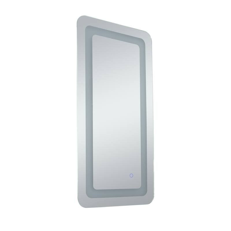 Indigo Home 18in x 36in soft edge LED mirror