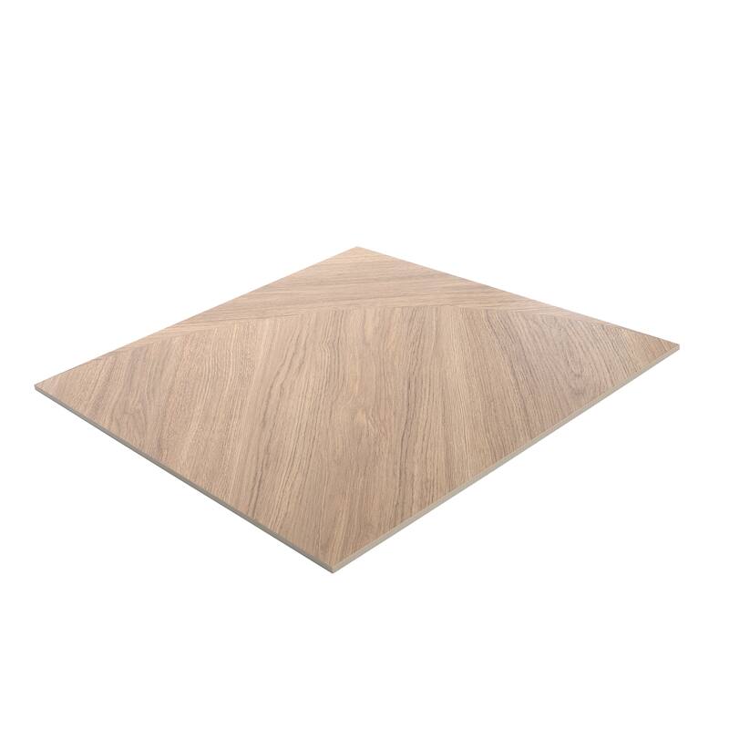 Bois 24x24 Honey Wood Porcelain Large Format Arch Wall and Floor Tile (11.63 sq ft/case) - 3 Pack