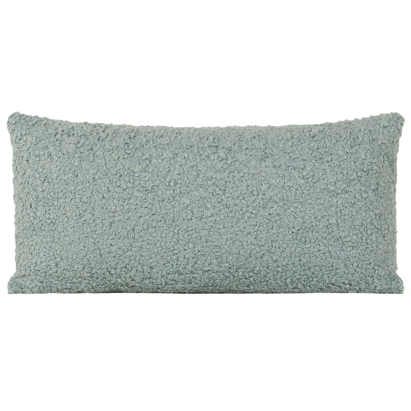 Tiffany Duet Patch Boucle Textured Lumbar Pillow