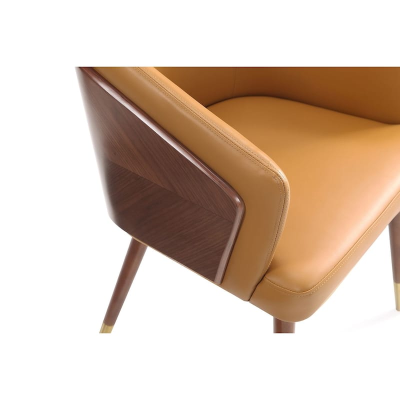 Manhattan Comfort Modern Reeva Leatherette Upholstered Dining Chair