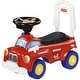 preview thumbnail 8 of 6, Toddler Ride on Toy, Baby Ride on Fire Truck with Music, Horn, Under Seat Storage, Foot to Floor Car for Kids 18-36 Months, Red