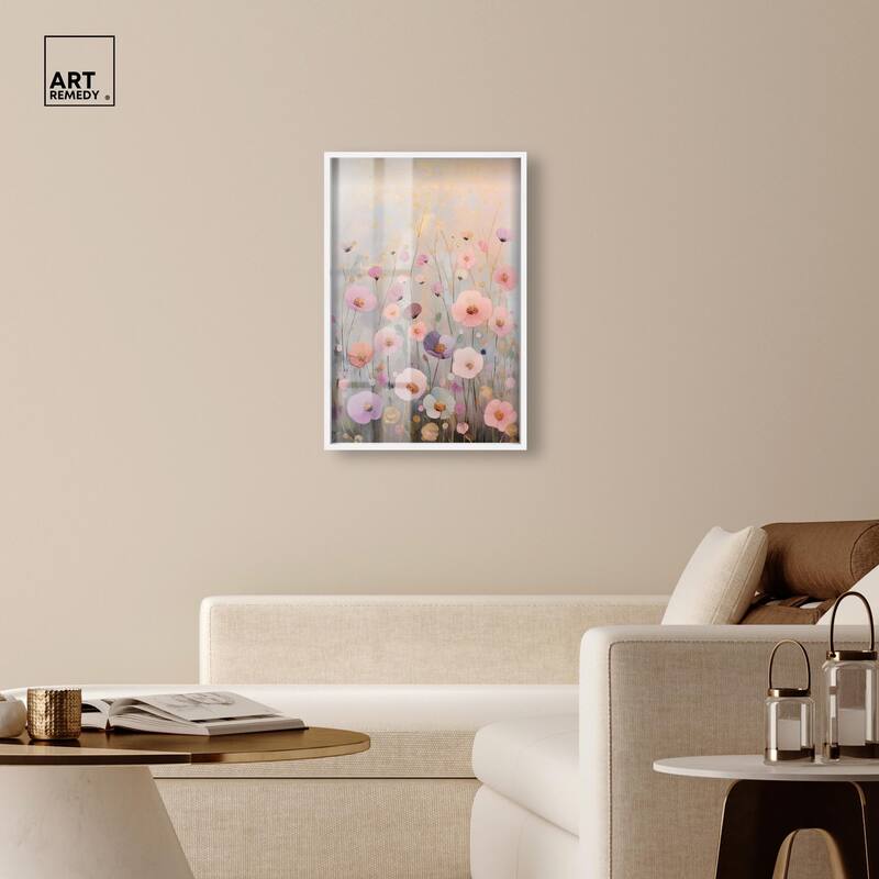 Tiny Blooms II Shadowbox by Art Remedy