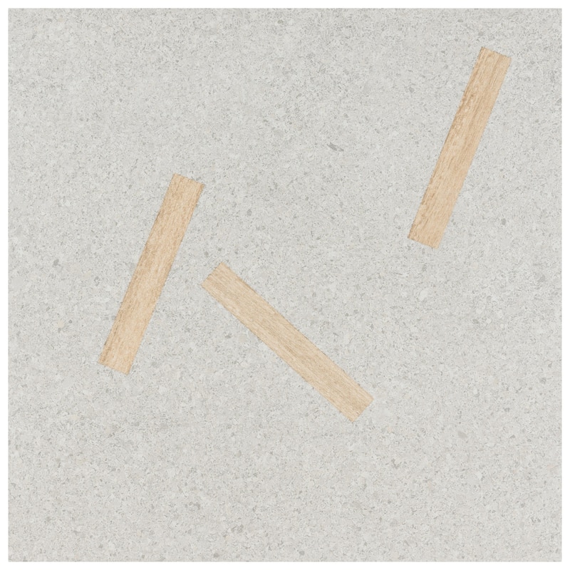 Merola Tile Komi Maolan Beige 7-7/8" x 7-7/8" Porcelain Floor and Wall Tile