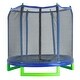 preview thumbnail 1 of 2, Machrus Upper Bounce 7' Indoor/Outdoor Classic Kiddy Trampoline with Safety Net Enclosure Set