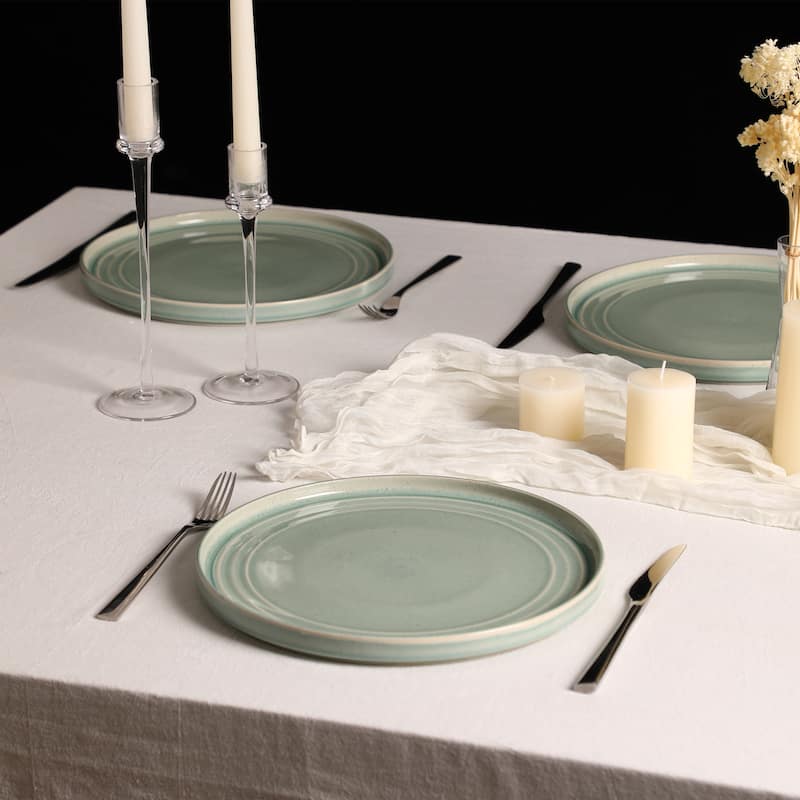 Stone Lain Claire Stoneware Dinner Plate Set