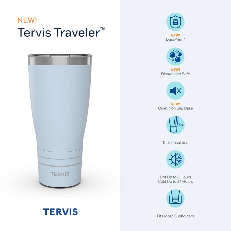 Tervis Traveler Star Wars - Character Wordle Engraved Darth Vader Triple Walled Insulated Travel Tumbler, Darth Vader - Onyx