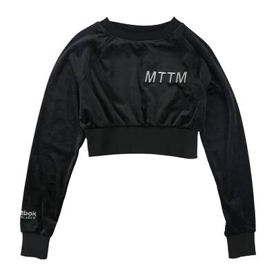 Reebok Womens MTTM Sweatshirt,, Black, X-Small