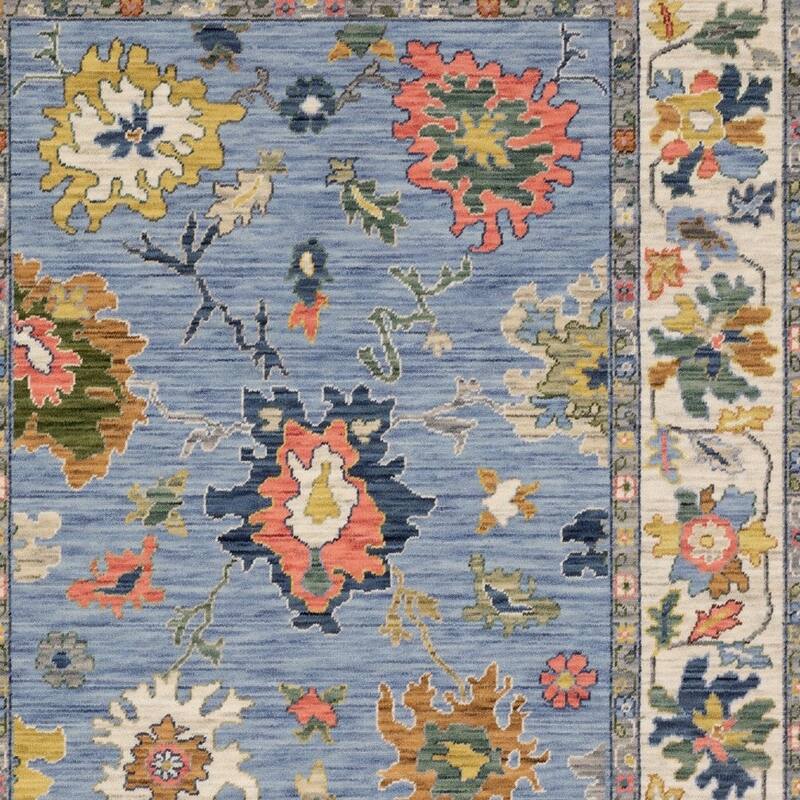 HomeRoots Oriental Traditional Rectangle Area Rug