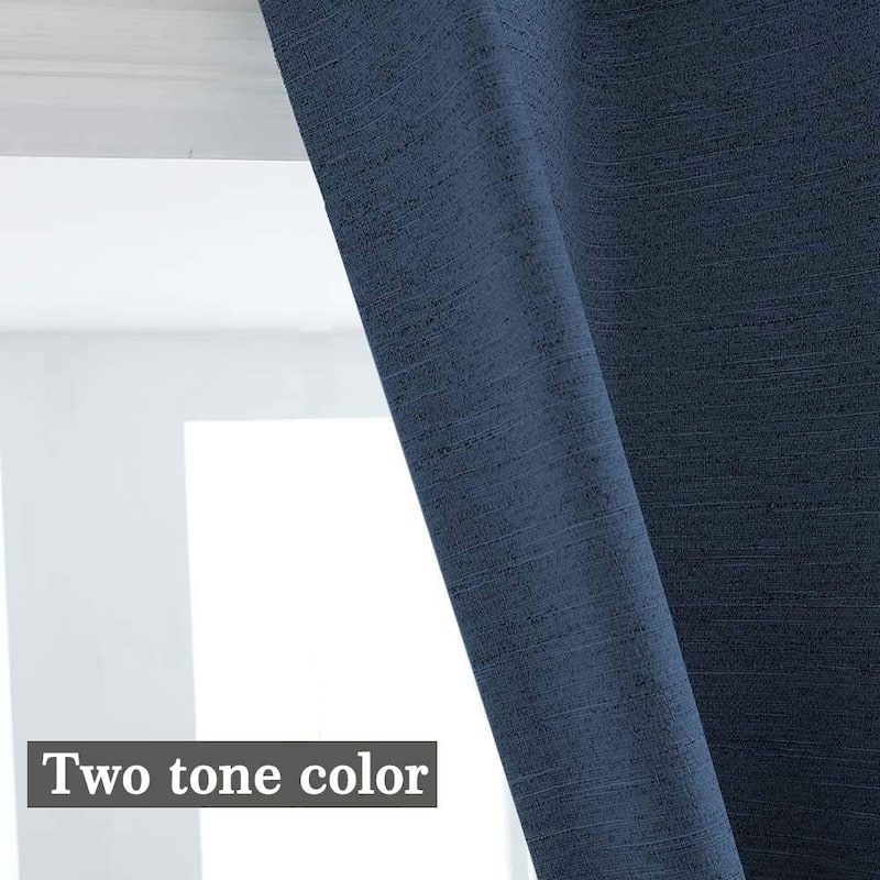 Slinding Glass Door Curtains, Blackout Extra Wide Patio Curtain Drapes Polyester Belmar Grommet Panel