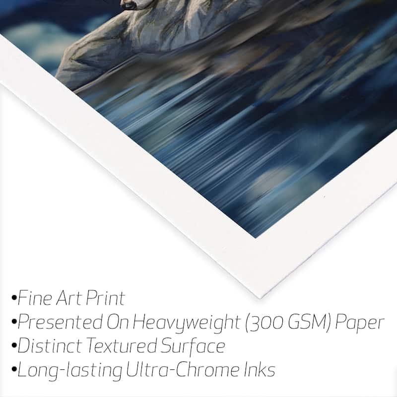Quiet Reflection Fine Art Paper Print by Lisa Parker - Multi - 32x24