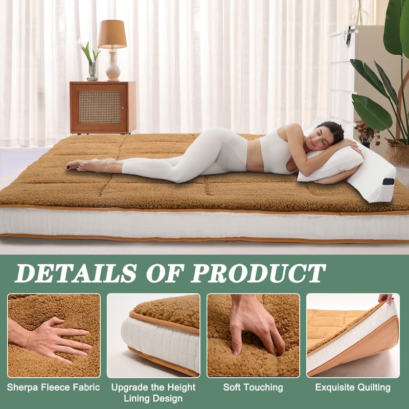 Floor Mattress for Adults, Mattress for Floor, Breathable Bed