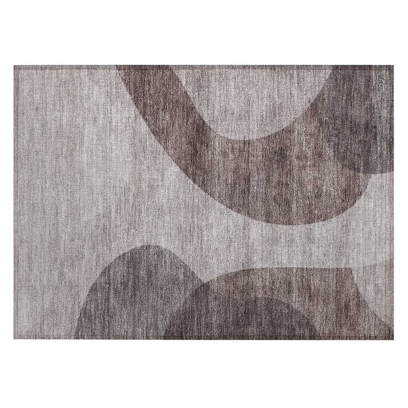 Machine Washable Indoor/ Outdoor Chantille Modern Deco Rug