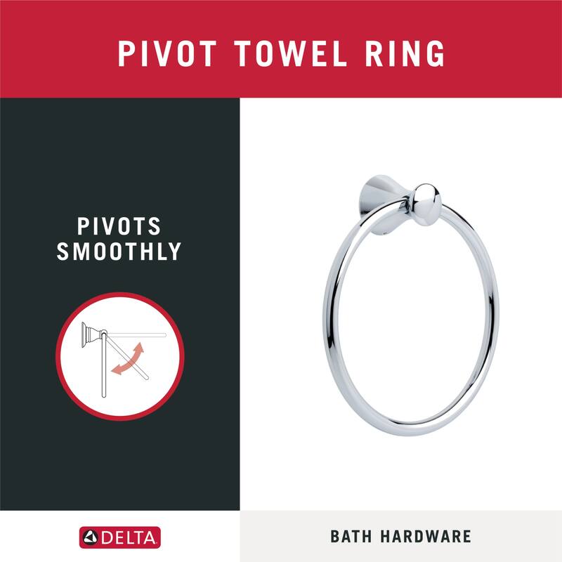 Delta Lahara Towel Ring