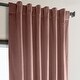 preview thumbnail 81 of 125, Exclusive Fabrics Heritage Plush Velvet Curtain (1 Panel)