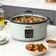 preview thumbnail 11 of 46, 10qt Large Capacity Digital Slow Cooker with Aluminum Pot