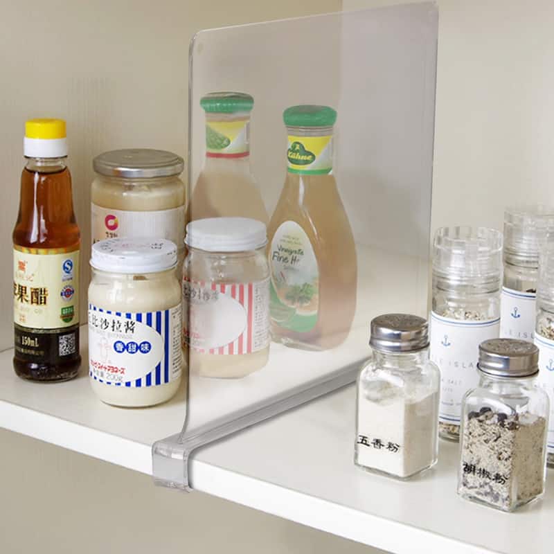 Acrylic Shelf Dividers for Shelves Great Organizer for Closets Bedroom