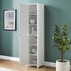 preview thumbnail 16 of 24, Crosley Savannah Linen Storage Cabinet