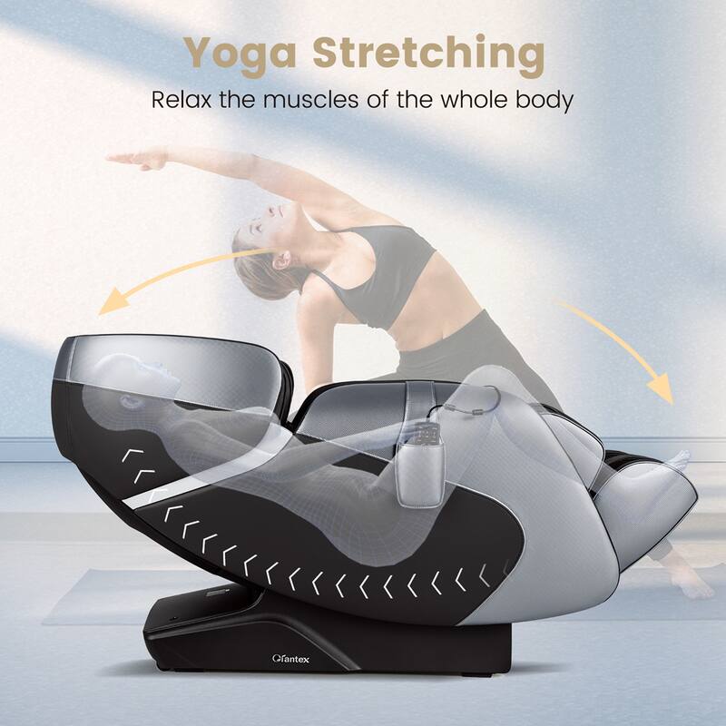 Relaxe Zero Gravity Shiatsu Massage Chair with Heating (SL-Track)