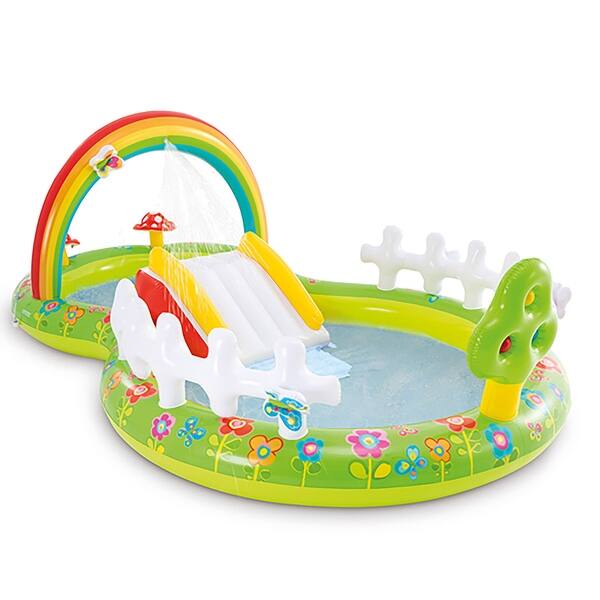 slide 2 of 5, Intex My Garden Inflatable Pool Play Center
