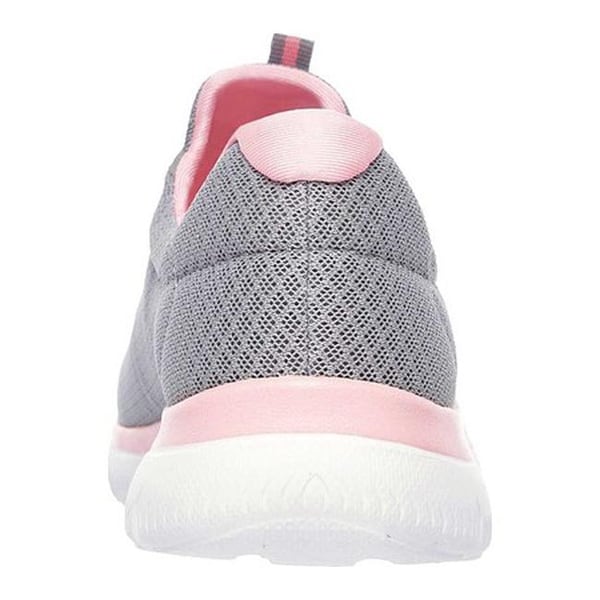Summits Sneaker Gray/Pink - Overstock 