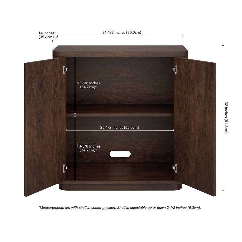 Plympton 32" Wide Rectangular Accent Cabinet