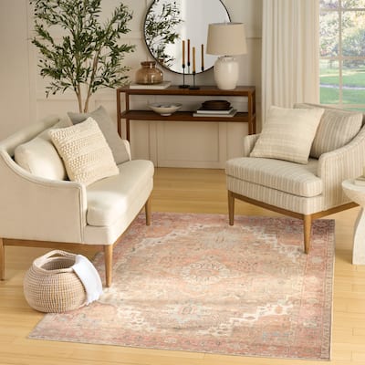 Nourison Vintage Washables Indoor only Persian Area Rug