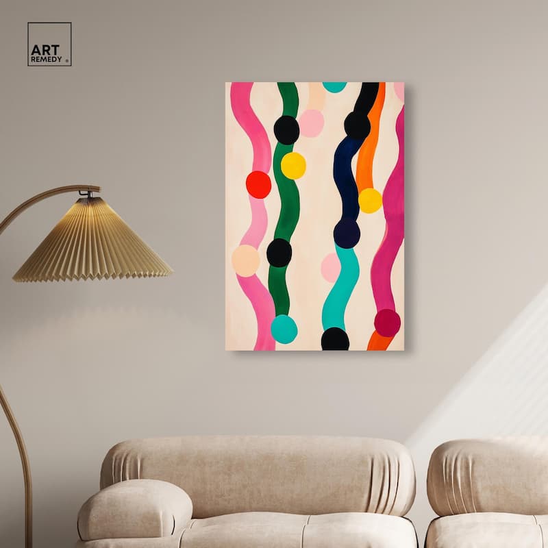 Pearl Colors I Canvas by Art Remedy, Gallery Wrapped