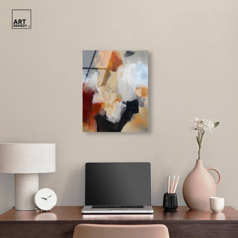 Earth and Fire II Acrylic by Art Remedy, Ready to Hang