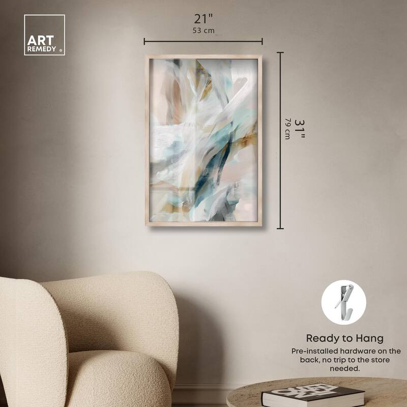 Whispering Colors I Shadowbox by Art Remedy