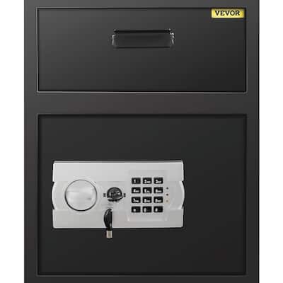 Heavy-Duty Electronic Drop Safe with Deposit Slot & Pry-Proof Lock