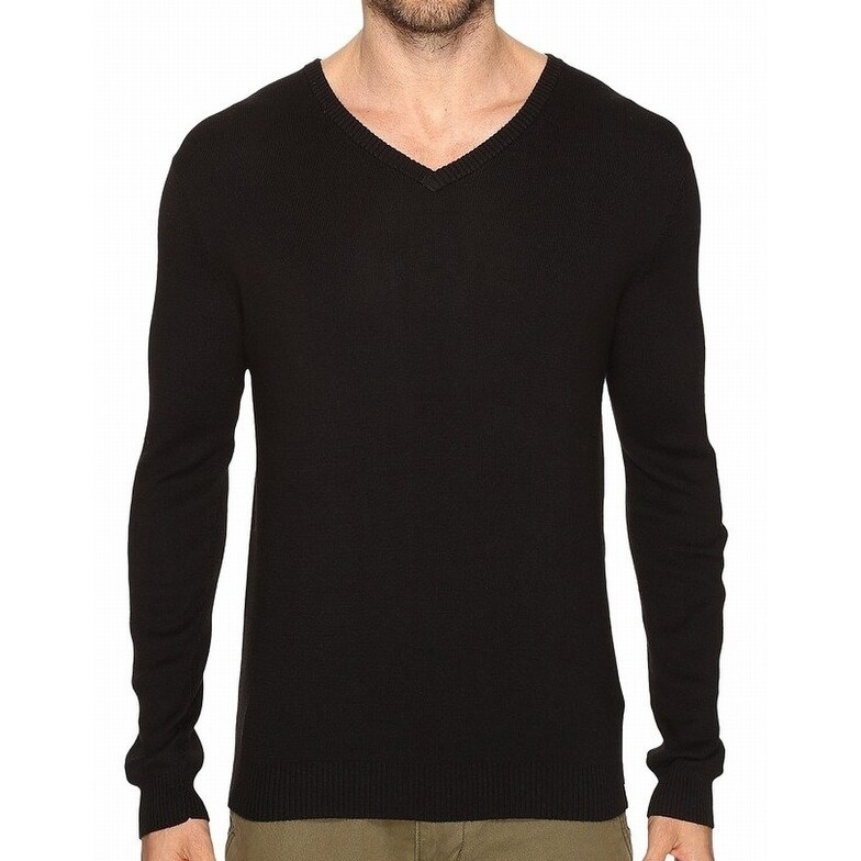 deep v neck sweater mens