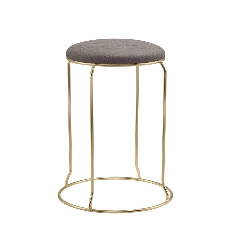 Carmilla Collection Vinyl Upholstered Stools (Set of 4)