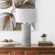 SAFAVIEH Lighting Melina Grey LED Table Lamps (Set of 2) - 16"x16"x28.5"
