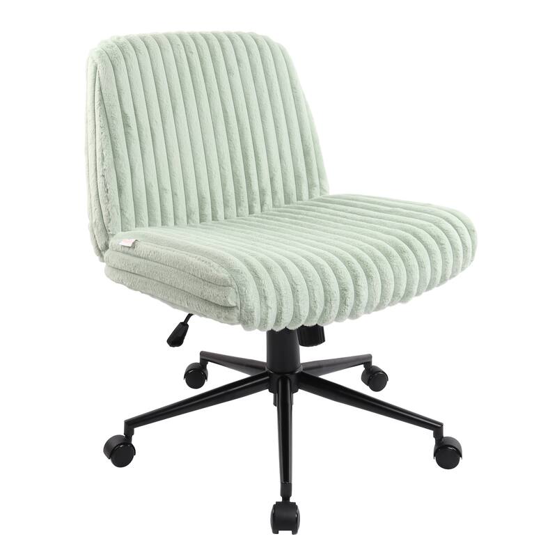 Modern Designs Plush Swivel Chair for Criss-Cross Seating