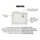 preview thumbnail 12 of 58, Karran Undermount Quartz 24 in. Single Bowl Kitchen Sink Kit