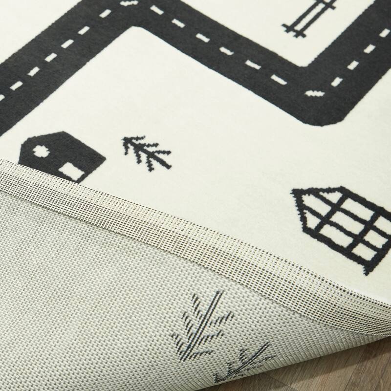 Mod-Tod Urban Adventure Road Map Kids' Rug