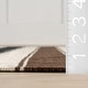preview thumbnail 4 of 6, Quest Striped Cotton Area Rug