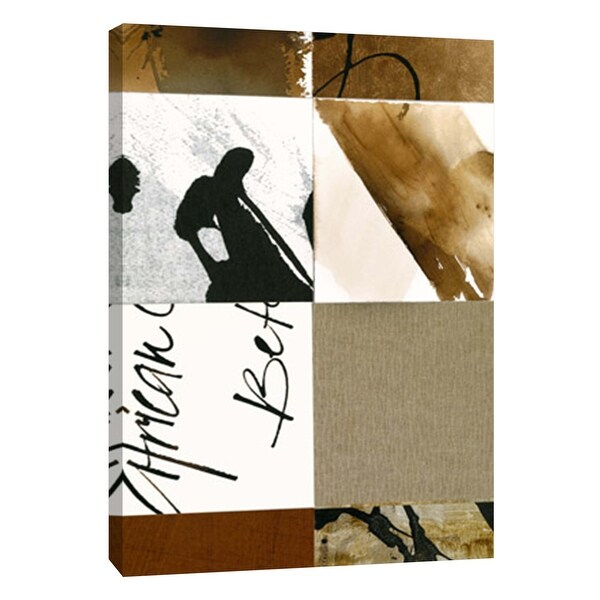PTM Images 9-108889 PTM Canvas Collection 10" x 8" - "Collages B" Giclee Abstract Art Print on Canvas