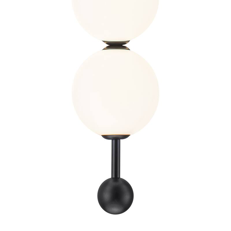 Dual Globe LED Pendant Light Dimmable Modern Hanging Fixture