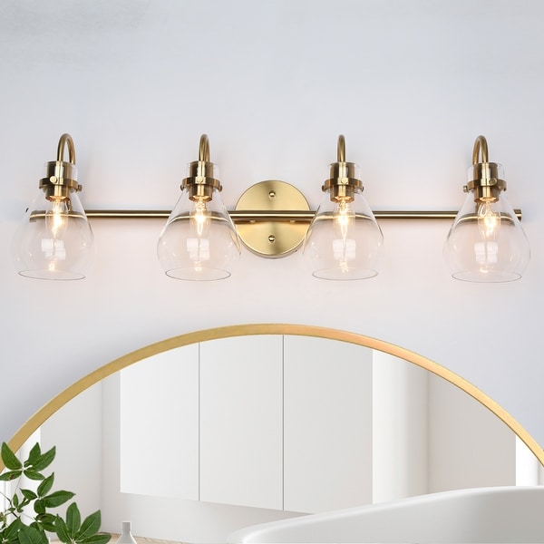 Modern brass bathroom light fixtures hotsell