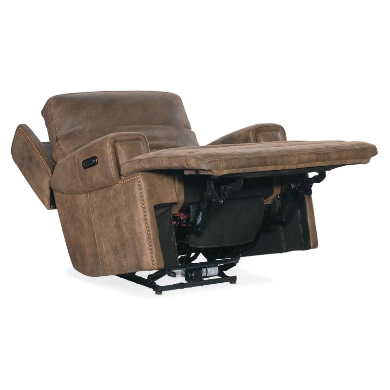 Hooker Furniture SS762-PHZ1 Wheeler 39" Wide Leather Recliner Chair