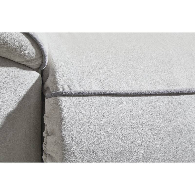 Signature Design by Ashley Tealwell White Power Recliner