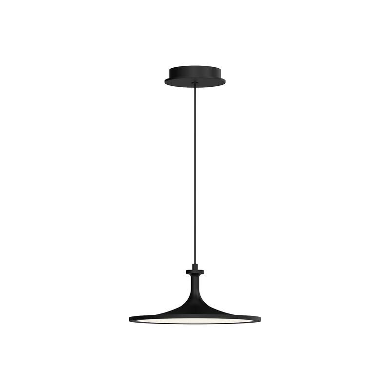 Alora Lighting PD418012 Issa 12" Wide 3000K Mini Pendant - Matte Black