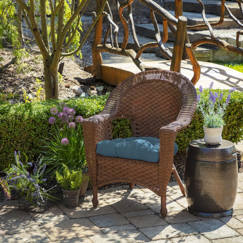 ARDEN Outdoor Wicker Chair Cushion - 18"L x 20"W