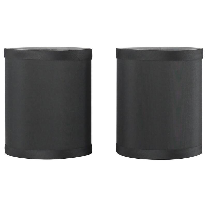 Chandelier Drum Shade, Faux Silk, Clip On, 4 inch Bottom Diameter, 4.75" Height