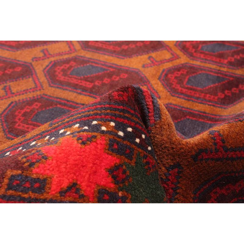 ECARPETGALLERY Hand-knotted Teimani Brown Wool Rug - 2'10 x 4'10