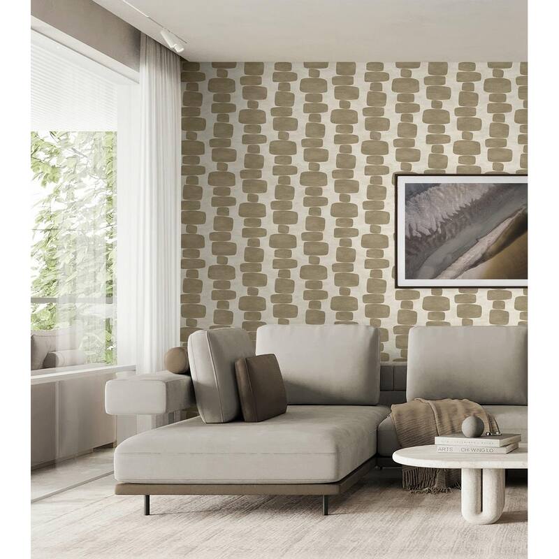 Stacy Garcia Home Stripe Block Geometric Peel and Stick Wallpaper