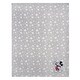 preview thumbnail 2 of 2, Lambs & Ivy Disney Baby Mickey Mouse Stars Gray Soft Fleece Baby Blanket
