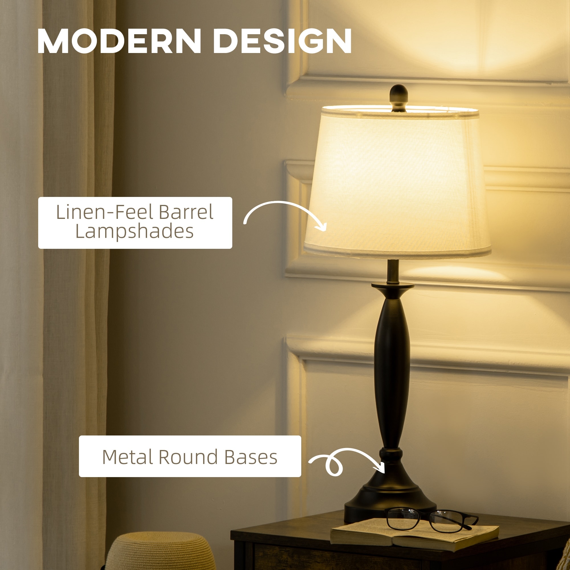 2 piece floor and table lamp set cheap